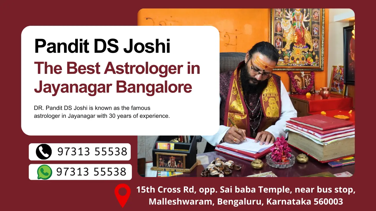 Dr. Pandit DS Joshi — Best Astrologer in Jayanagar Bangalore