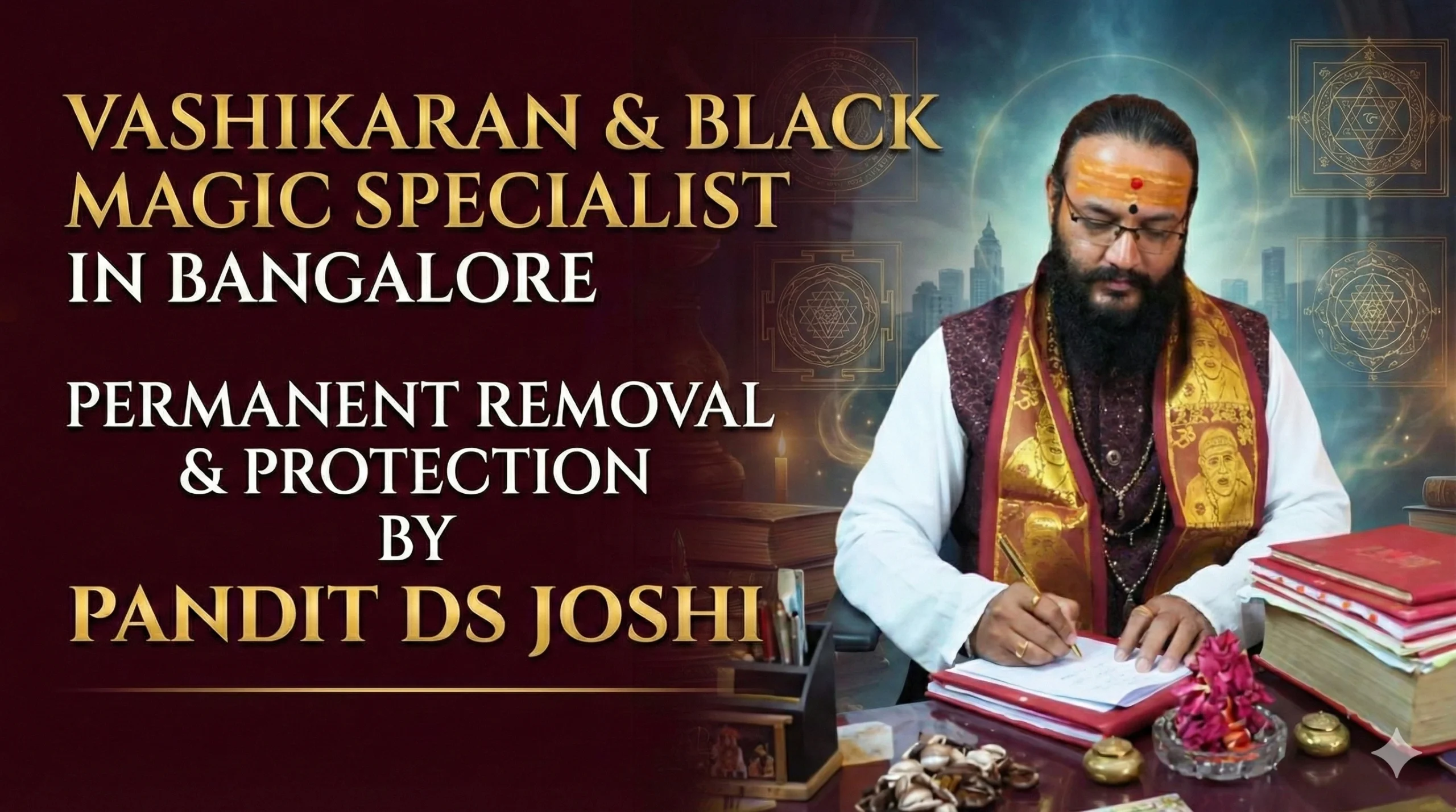Top Vashikaran Specialist in Bangalore Pandit DS Joshi